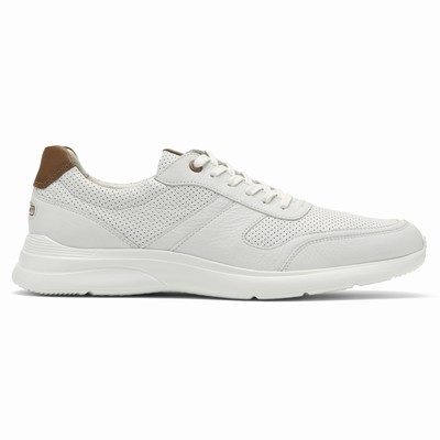 Rockport Total Motion Active Mudguard Turnschuhe Herren Weiß HVA-187690